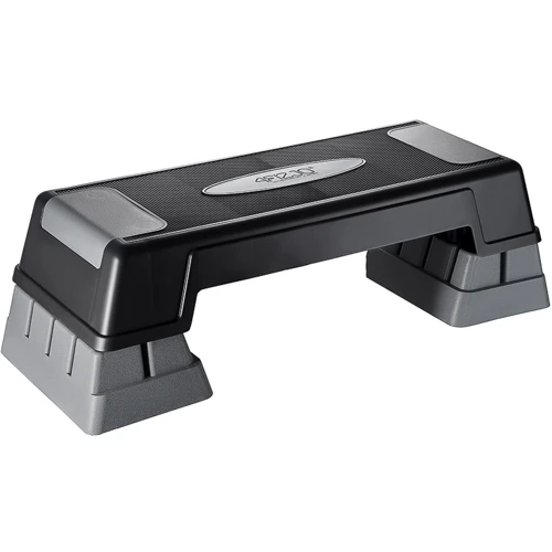 Степ платформа и балансировочная платформа 4FIZJO PRO 3-ступенчатая Black/Grey (4FJ0226)
