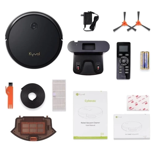 Робот-пилосос Kyvol Cybovac D3 Black: Тип для сухого прибирання
