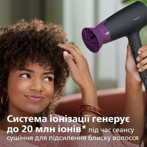 Фен Philips BHD351/30: Количество скоростей 6