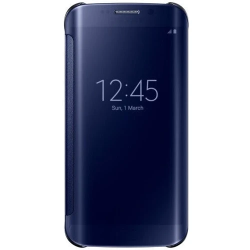 Чехол для телефонов Samsung Clear View Cover Dark Blue (EF-ZG925BBEGRU) for Samsung G925 Galaxy S6 Edge