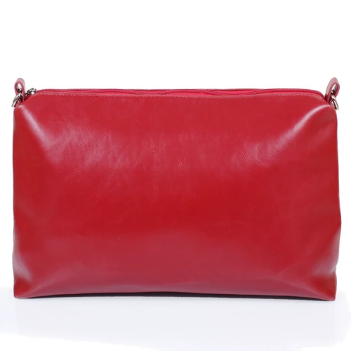 Женская сумка тоут Laskara красная (LK10200-red) фото 9