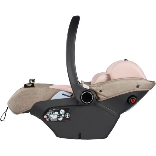 Автокрісло Peg-Perego Primo Viaggio Lounge Mon Amour Рожеве золото (IMLO000000BA36DX19): Кріплення Isofix есть