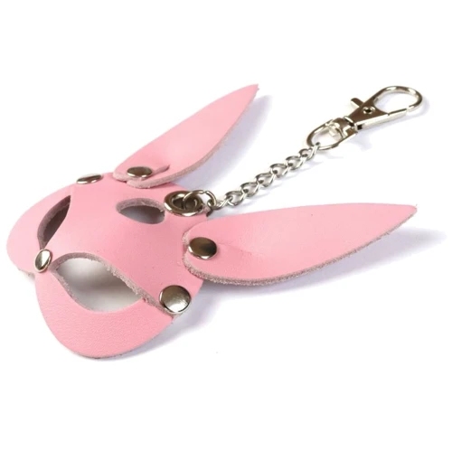 Брелок на карабине для ключей Art of Sex Bunny (розовый)