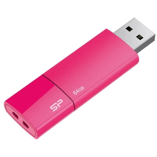 USB-флешка Silicon Power 64GB Ultima U05 USB 2.0 Peach (SP064GBUF2U05V1H): Индикаторы есть