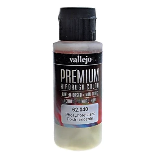 Краска Vallejo акрил-полиуретановая Premium Color фосфоресцентный (VLJ62040)