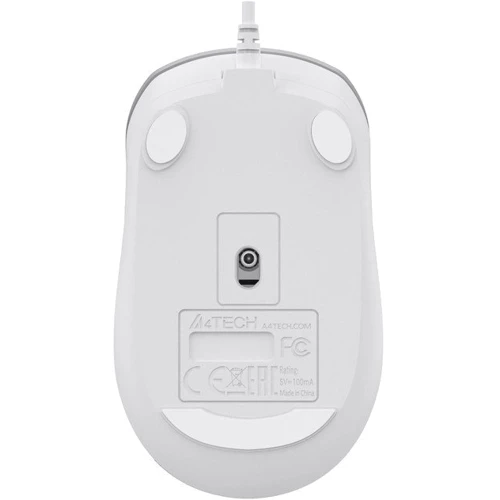 Мишка A4Tech FM26S USB Icy White: Кількість кнопок 4