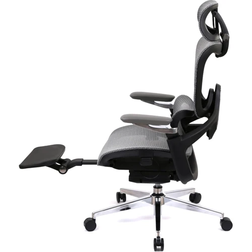 Офісне крісло АКЛАС Петрос R-SR Сірий (Сірий) (00158584)