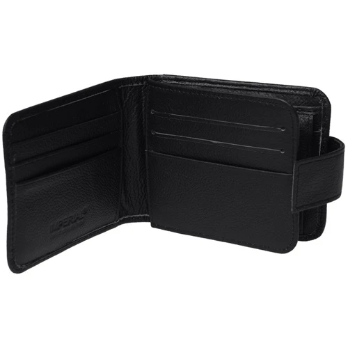 Чоловіче портмоне Horse Imperial чорне (k1029w-black): Формат гаманця вертикальний