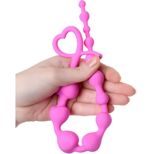 Анальная цепочка ToDo Anal Beads Long Sweety, розовая