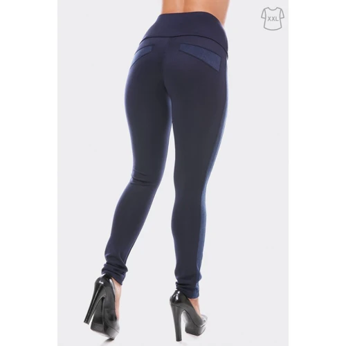 Легінси ArtStyleLeggings LSN-212A-56 56 сині: Вид легінси
