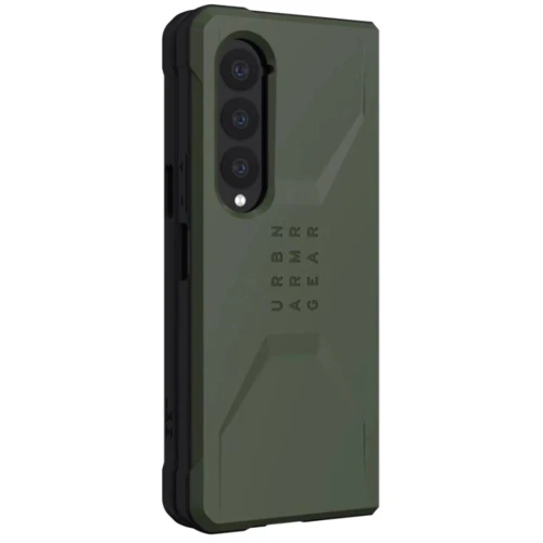 Аксессуар для смартфона Urban Armor Gear UAG Civilian Green for Samsung F936 Galaxy Fold 4 (840283903595): Тип накладка на заднюю часть