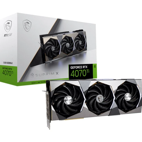 Відеокарта MSI GeForce RTX 4070 Ti SUPRIM X 12G