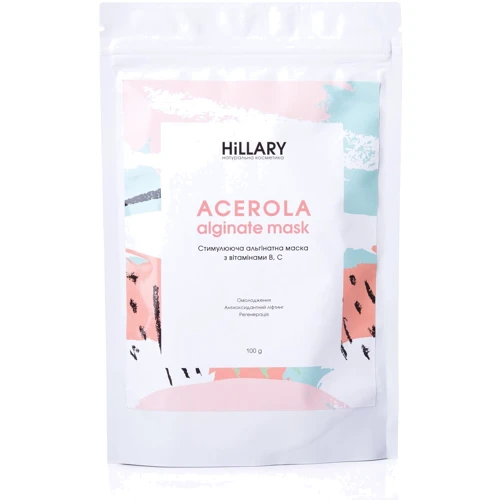HiLLARY Acerola Alginate mask 100g Стимулирующая альгинатная маска с витаминами В, С