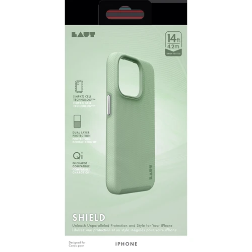 Чехол для iPhone LAUT SHIELD Pistachio (L_IP23D_SH_PI) for iPhone 15 Pro Max фото 8