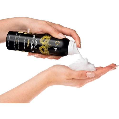 Массажная пенка Orgie – Acqua Croccante Monoi (150 мл), эффект лопающихся пузырьковТаити