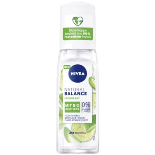 Nivea Natural Balance Bio Aloe Vera Антиперспирант-аэрозоль 75 ml
