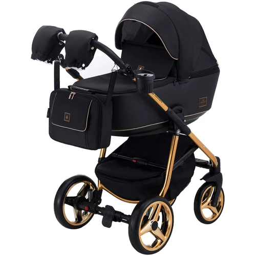 Коляска 2 в 1 Adamex Barcelona Polar (Pink Gold) BR408 (624628): Тип коляски универсальная коляска (2-в-1)