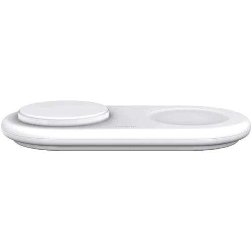 Зарядное устройство Belkin Wireless Charger Magnetic Pad with Qi2 15W White (WIZ021VFWH) for iPhone 16 I 15  I 14 I 13 I 12 series and Apple AirPods: Количество USB-портов 1