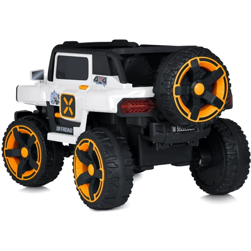 Дитячий електромобіль Bambi Racer Позашляховик білий (M 5822EBLR-1(24V))