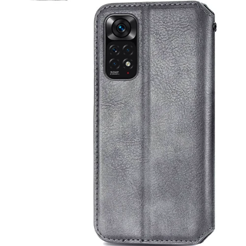 Чехол для телефонов Mobile Case Getman Cubic Grey for Xiaomi Redmi Note 11 Pro 4G/Note 11 Pro 5G/12 Pro 4G: Материал искусcтвенная кожа и термополиуретан