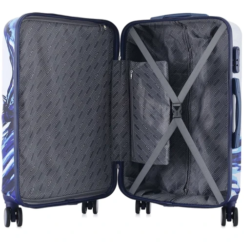 Валіза Semi Line 24" (M) White/Blue Print (T5653-2): Стать унісекс