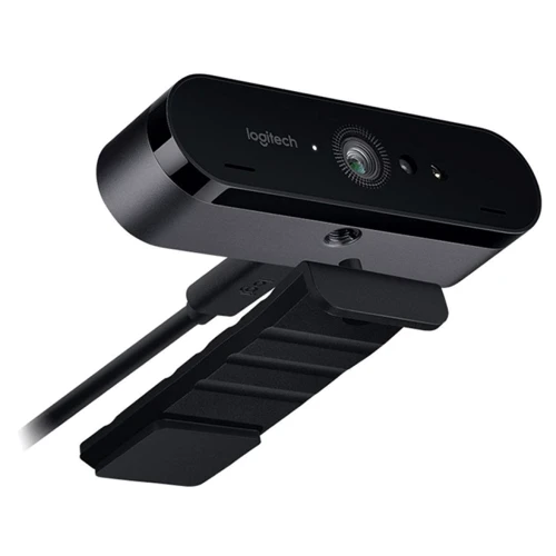 Logitech BRIO 4K Ultra HD (960-001106): Додатково вбудований мікрофон