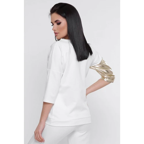 Джемпер FashionUp KF-1757A-46 46 белый: Сезон Демисезон
