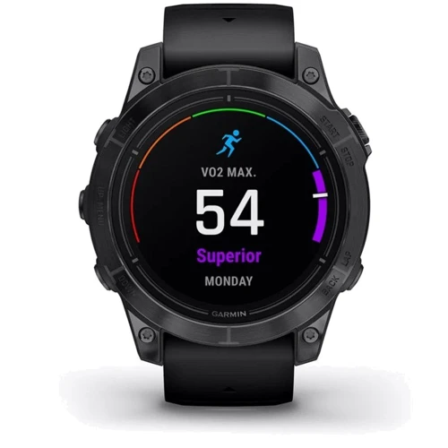 Смарт-часы Garmin Epix Pro (Gen 2) 47mm Slate Grey with Black Band (010-02803-01): Дисплей 1.3 AMOLED (416x416)