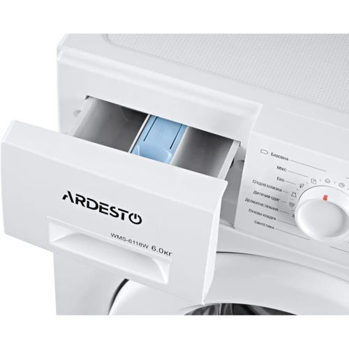 Пральна машина Ardesto WMS-6118W: Сушка немає