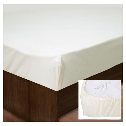 Простирадло на гумці SoundSleep PR80R-Ran-104 Cream кремова 140х200см (91533149)