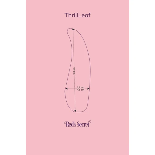 Вибратор FairyGasm ThrillLeaf blue