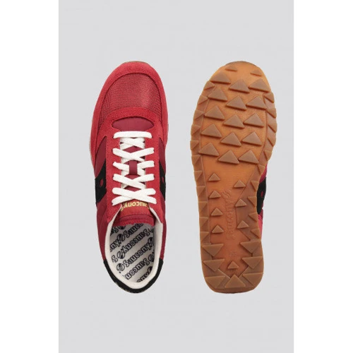 Кроссовки Saucony Jazz Vintage (70368-131s) 39.5 (7.5) бордовые натуральная замша всесезон: Материал подкладки Текстиль