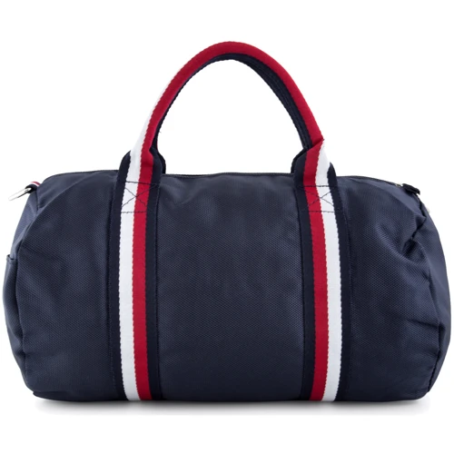 Мужская спортивная сумка Tommy Hilfiger темно-синяя (604900609440): Фактура Тканая