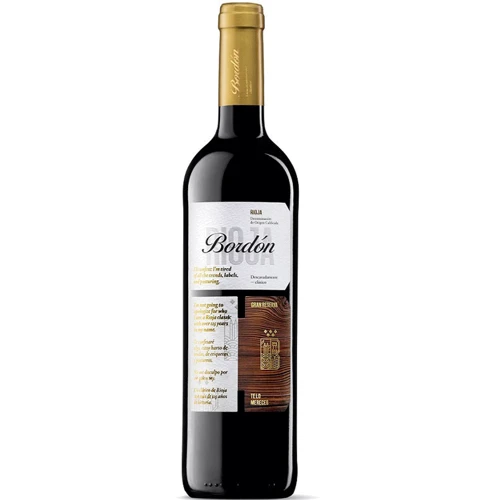 Вино Bordón Gran Reserva красное 0.75 л (WHS8410106022851)