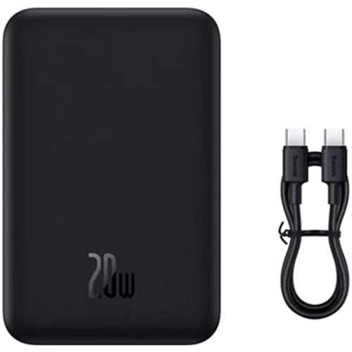 Внешний аккумулятор Baseus Power Bank 20000mAh Magnetic Wireless 20W Black (PPCX150001)