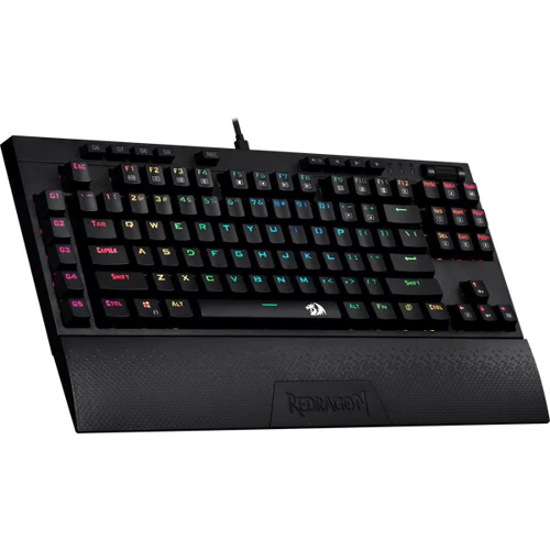 Клавиатура Redragon Broadsword Pro RGB USB Black (77515): Интерфейс подключения USB