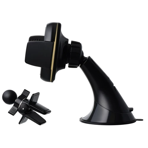 Держатель 2E Car Mount Wireless Charger Rotating Black (2E-WCQ01-03): Тип автомобильный