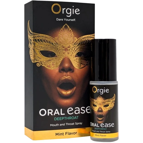 Спрей для глубокого минета Orgie Oral Ease Deepthroat (15 мл), мятный, без анестетиков