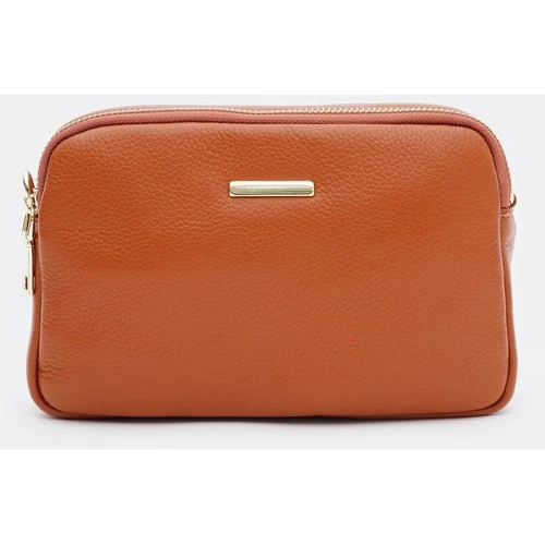 Женская сумка через плечо Borsa Leather коричневая (K11906br-brown): Пол Женский