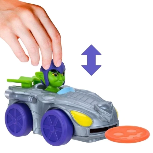 Машинка Spidey Little Vehicle Disc Dashers Зелений Гоблін Green Goblin (SNF0011): Рекомендований вік от 3 лет