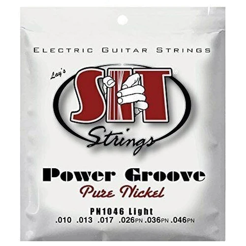 Струна для гитар Струны для электрогитары SIT PN1046 Light Pure Nickel Wound Electric Guitar String 10/46 (226919): Тип Комплект струн