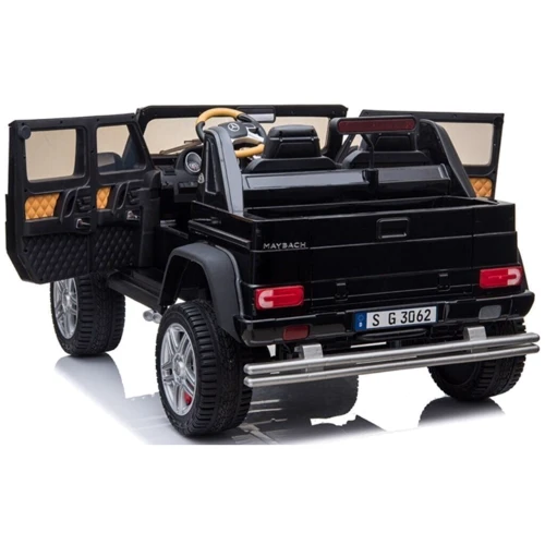 Електромобіль Kidsauto Двомісний Mercedes-Benz Maybach G650 AMG (4WD, MP4 відео-планшет) чорний лак (G650black): Максимальне навантаження, кг 50