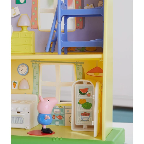 Игровой набор Peppa - Коттедж Пеппы День-Ночь (3 фигурки, свет, звук)