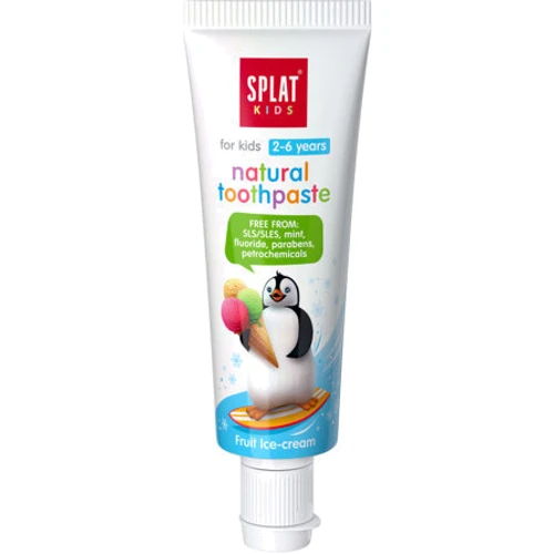 SPLAT Kids Зубна паста дитяча Фруктове морозиво 50 ml: Вік Від 2 років