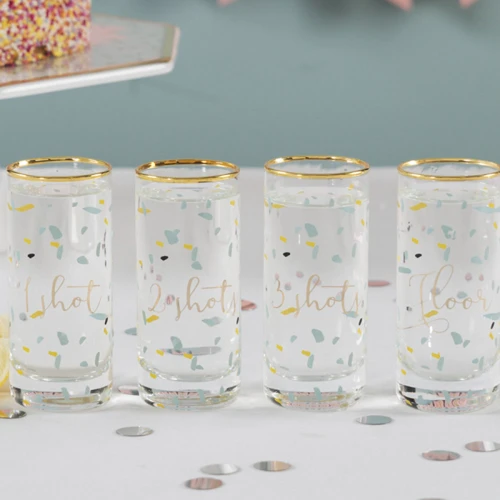 Набір склянок для шотів Creative Tops Party Wedding Belles 4х100 мл (5226394): Тип Набор стаканов для шотов