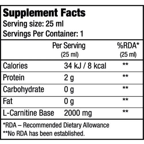 Жироспалювач BioTechUSA L-Carnitine 2000 25 ml Lemon: Стать унісекс