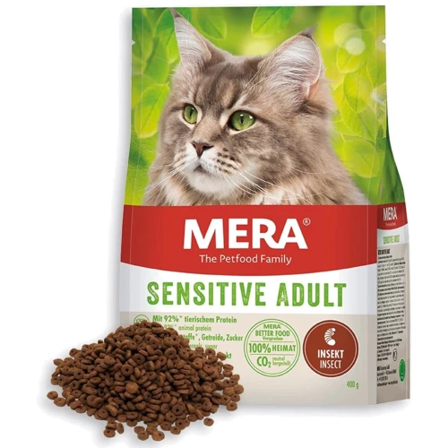 Сухой корм Mera Cats Sensitive Adult Insect для взрослых котов с чувствительным пищеварением с протеином насекомых 2 кг (038742 - 8730)
