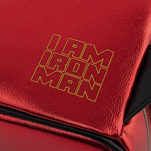 Рюкзак с подсветкой Loungefly POP! Marvel - Iron Man Light-Up Mini Backpack (MVBK0161): Размер M (130-145 см)