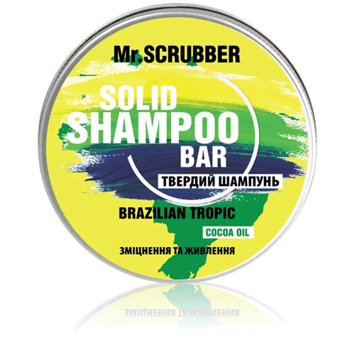Mr.SCRUBBER Твердый шампунь Brazilian Tropic 70 g