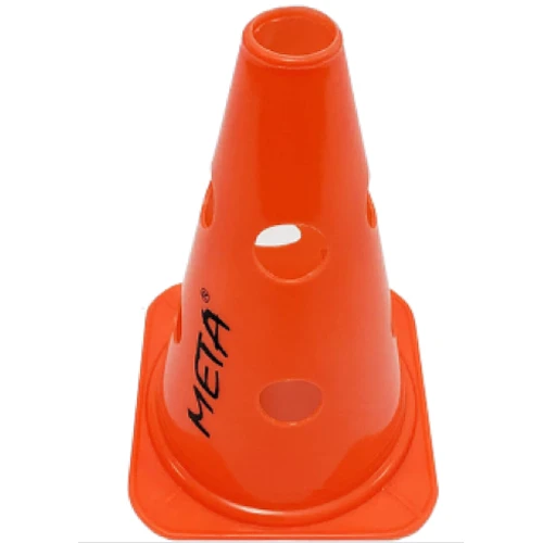 Конус для тренувань з отворами Meta Cone Marker with holes 2.0 помаранчевий Уні 23 см (1800914200O2)